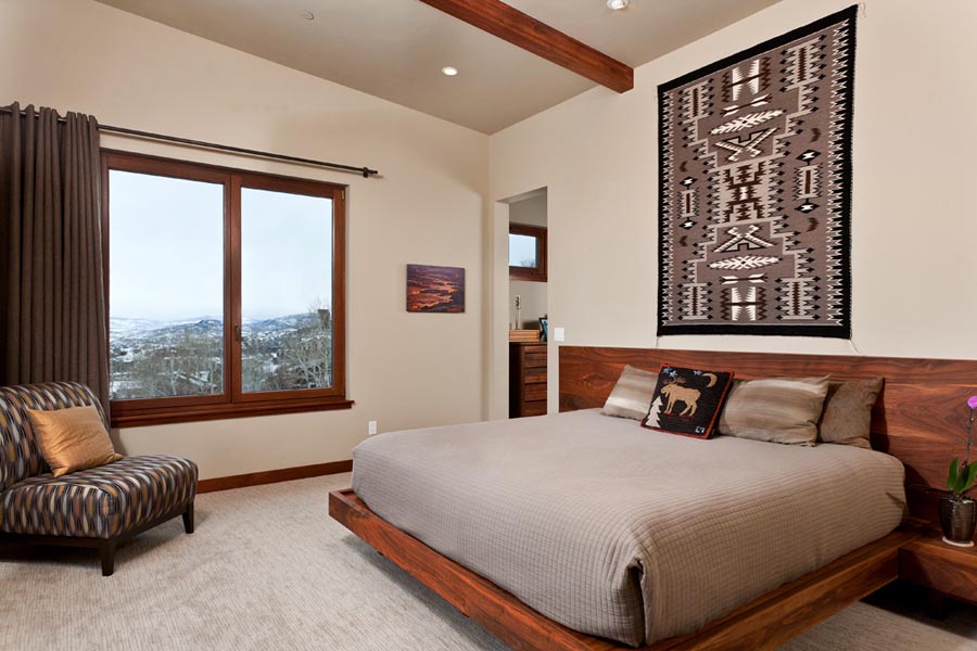 aztec style bedroom