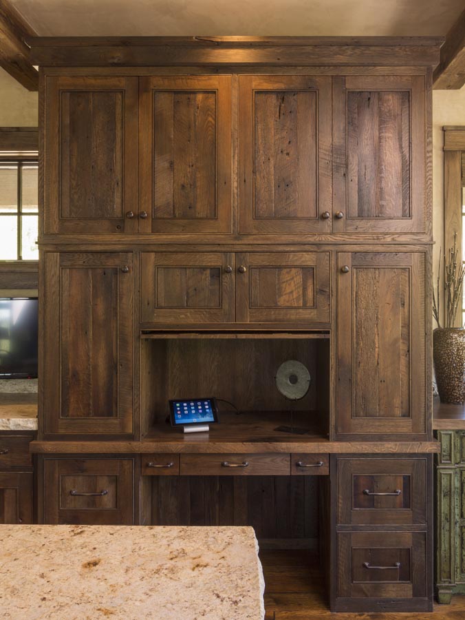 wood cabinetry
