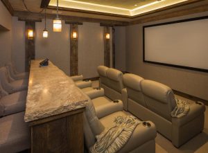 movie theater in home